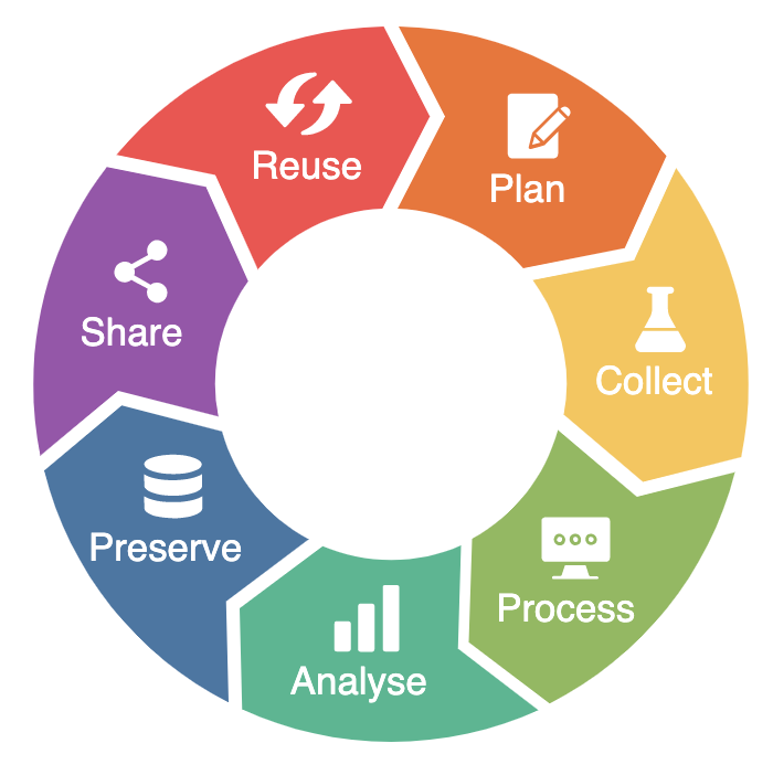 Research data life cycle